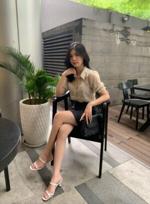 Set chân váy và áo kiểu thiết kế 20036