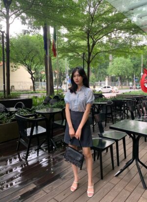 Set chân váy và áo kiểu thiết kế 20036