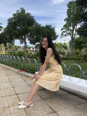 Đầm thiết kế maxi hoa nhí 20037