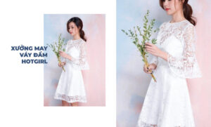 Xưởng may váy đầm hotgirl chuyên sỉ tại TPHCM giá rẻ