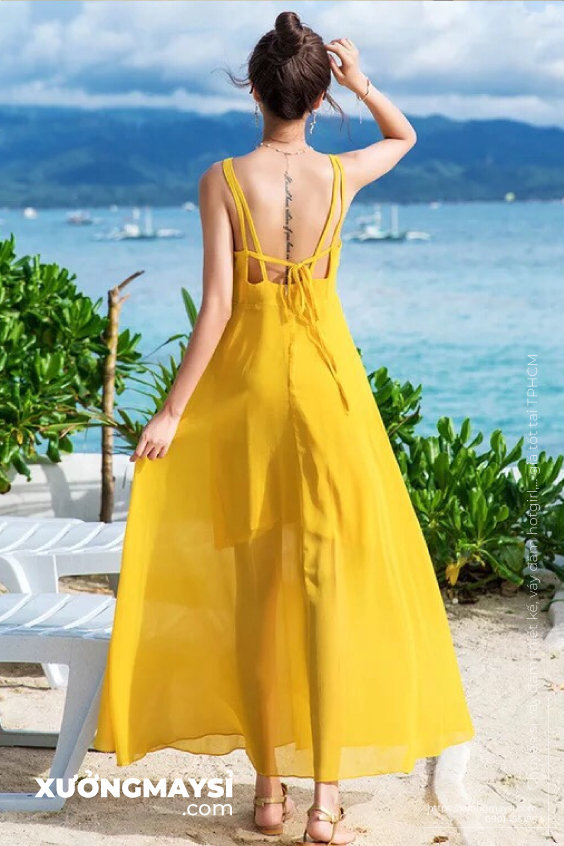 Những mẫu váy đầm maxi đi biển cho người gầy thêm đầy đặn  Thời trang   Việt Giải Trí