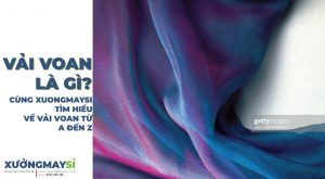 Vải Voan là gì? Ứng dụng vải voan may đầm thiết kế