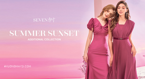 Seven AM còn cho ra mắt nhiều bộ sưu tập đầm dạ hội cho nữ