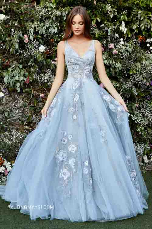 1SAY ĐẮM với 10 mẫu váy cưới màu xanh đẹp nhất dành cho Cô Dâu  BLOG  CƯỚI